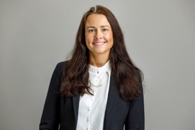 Therese Riiser, administrerende direktør i Sparebankforeningen